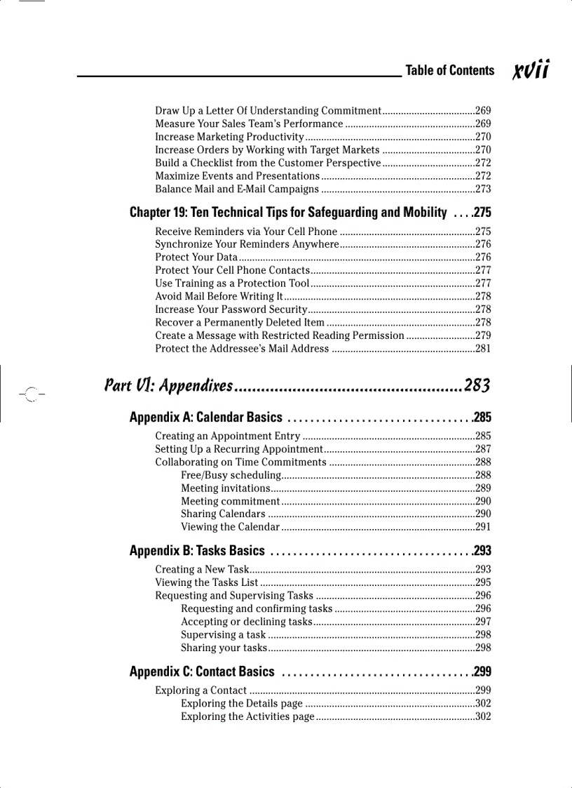 image for page Managing Your Business with Outlook 2003 For Dummies