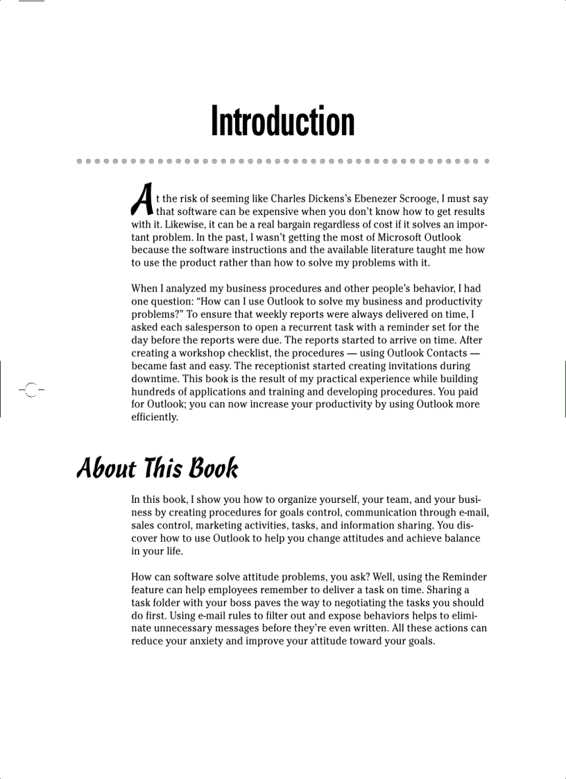 image for page Managing Your Business with Outlook 2003 For Dummies