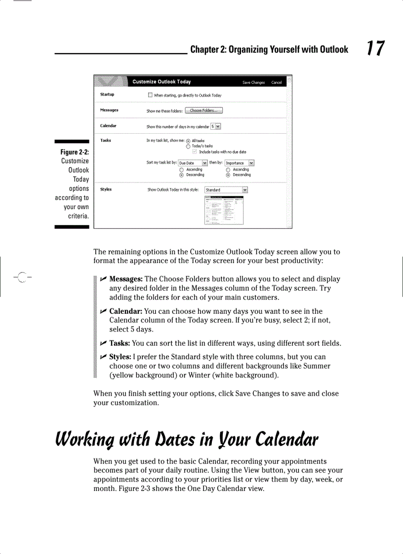 image for page Managing Your Business with Outlook 2003 For Dummies