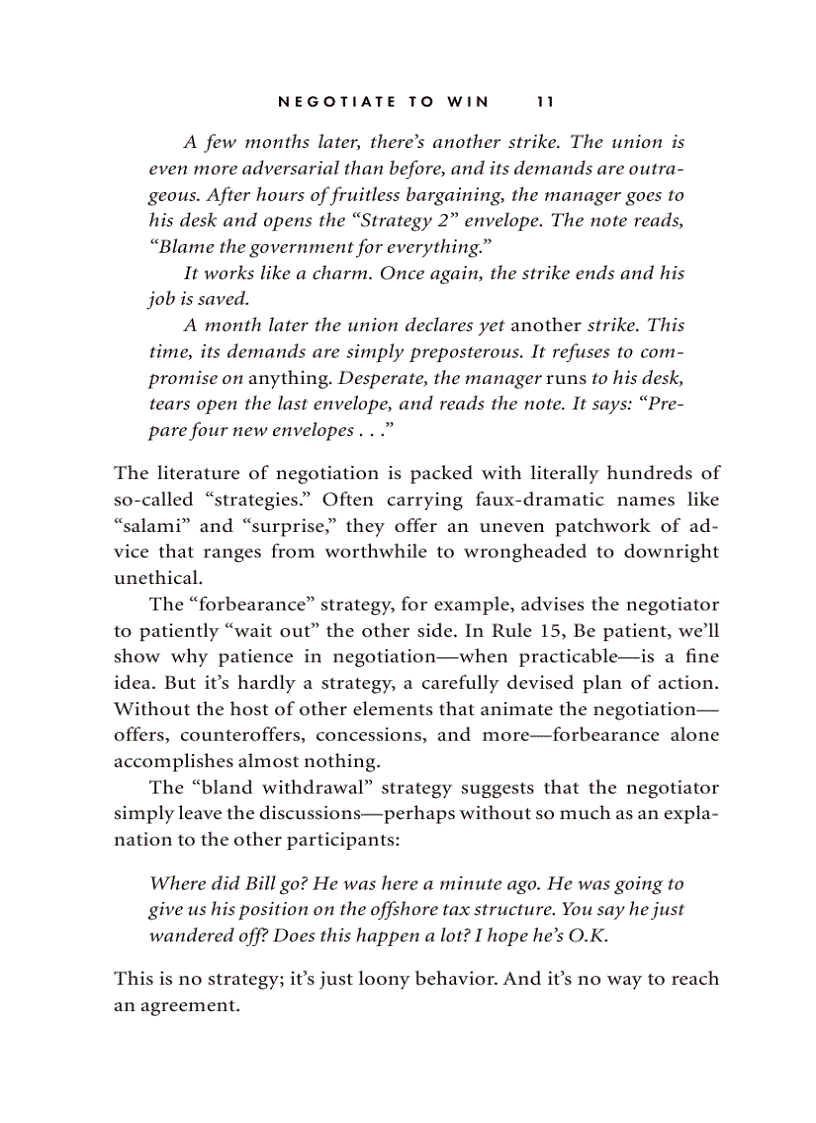 image for page Negotiate to Win The 21 Rules for Successful Negotiating