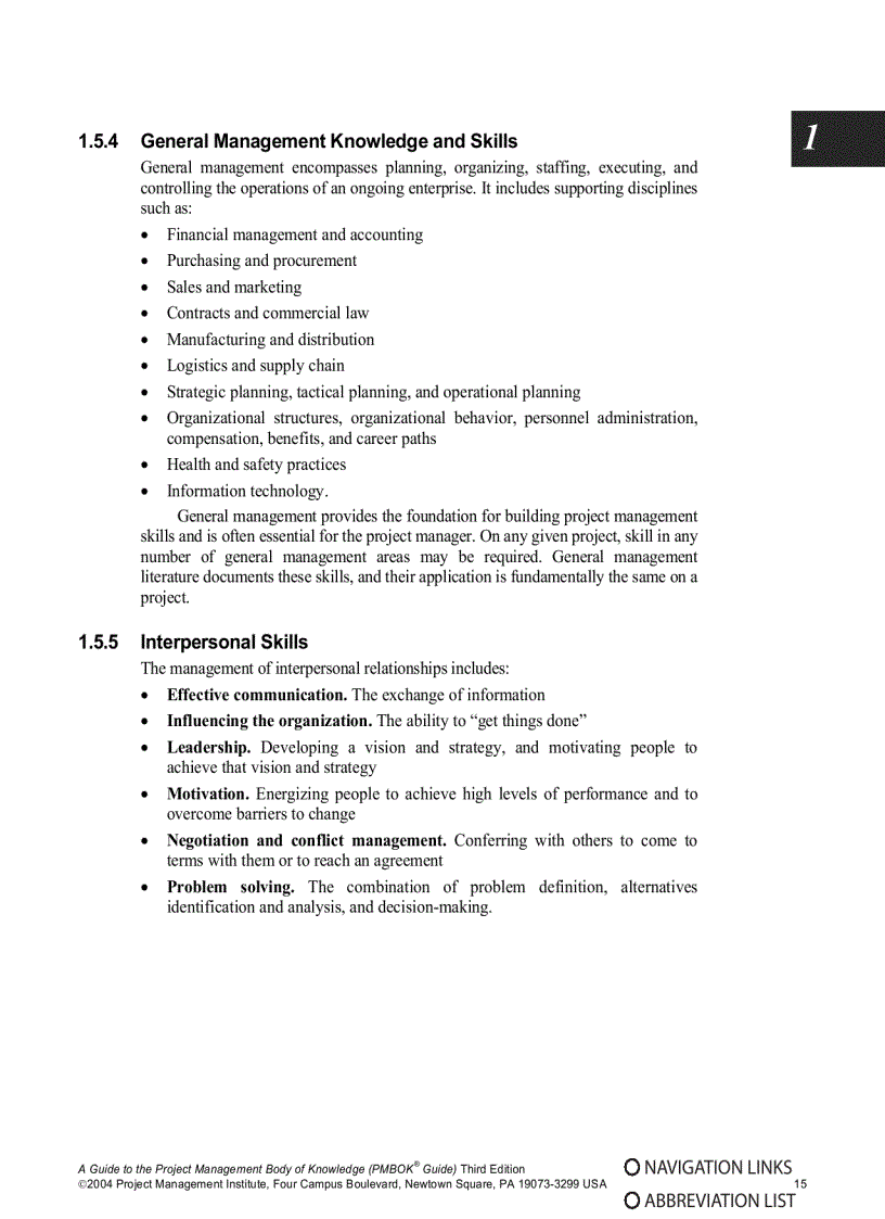 image for page Project management book