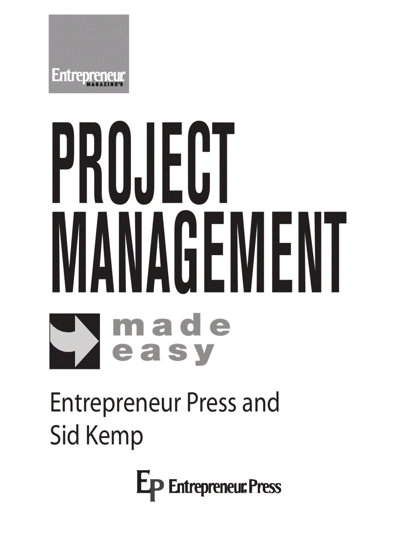 Project Management Made Easy