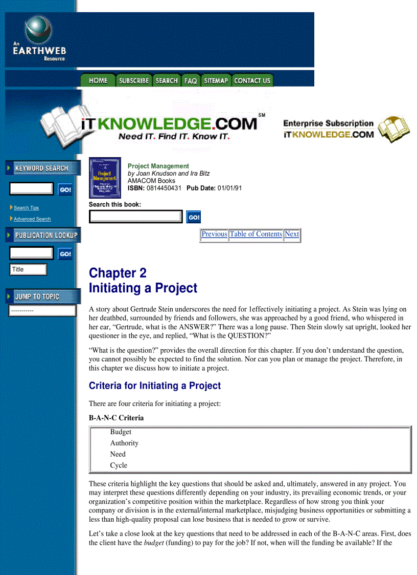 image for page Project Management
