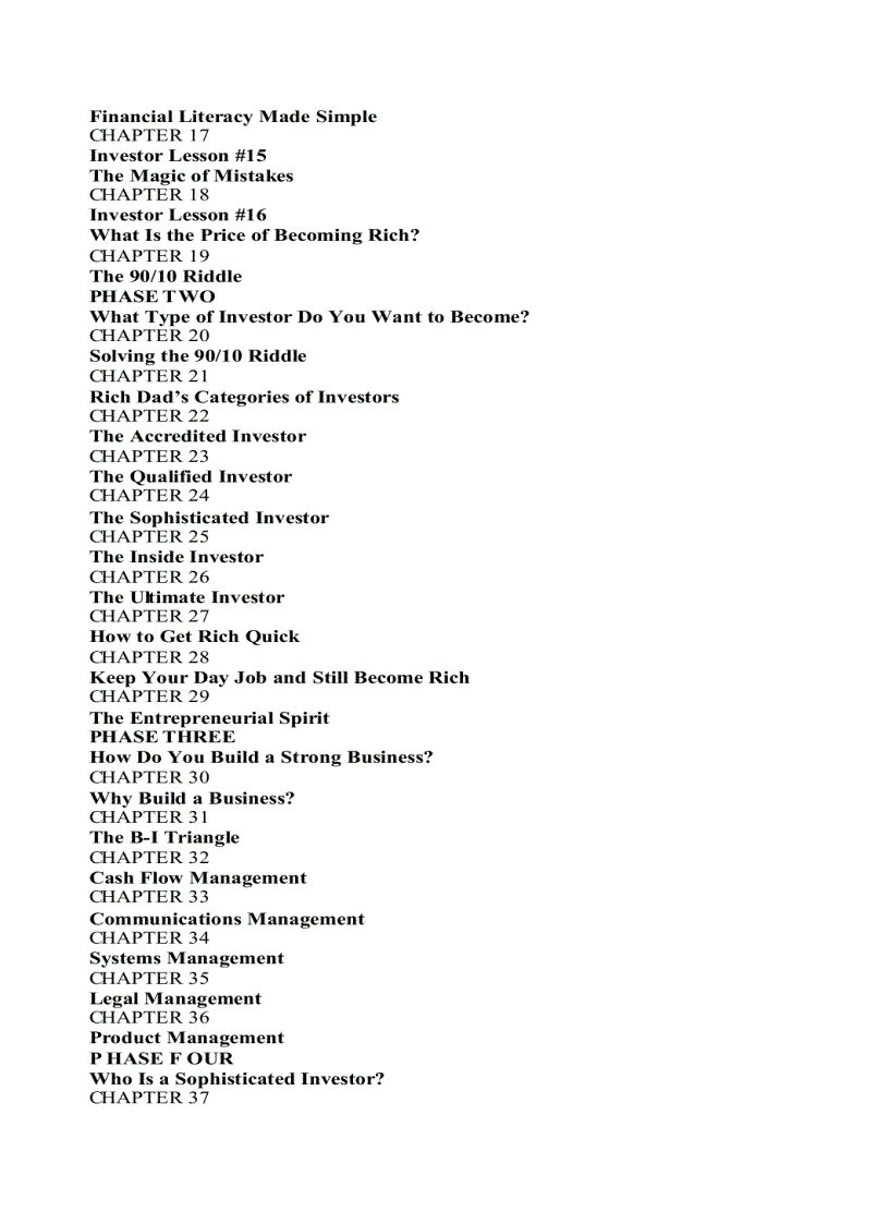 image for page Rich Dad s Guide to Investing Dạy con làm giàu tập 3