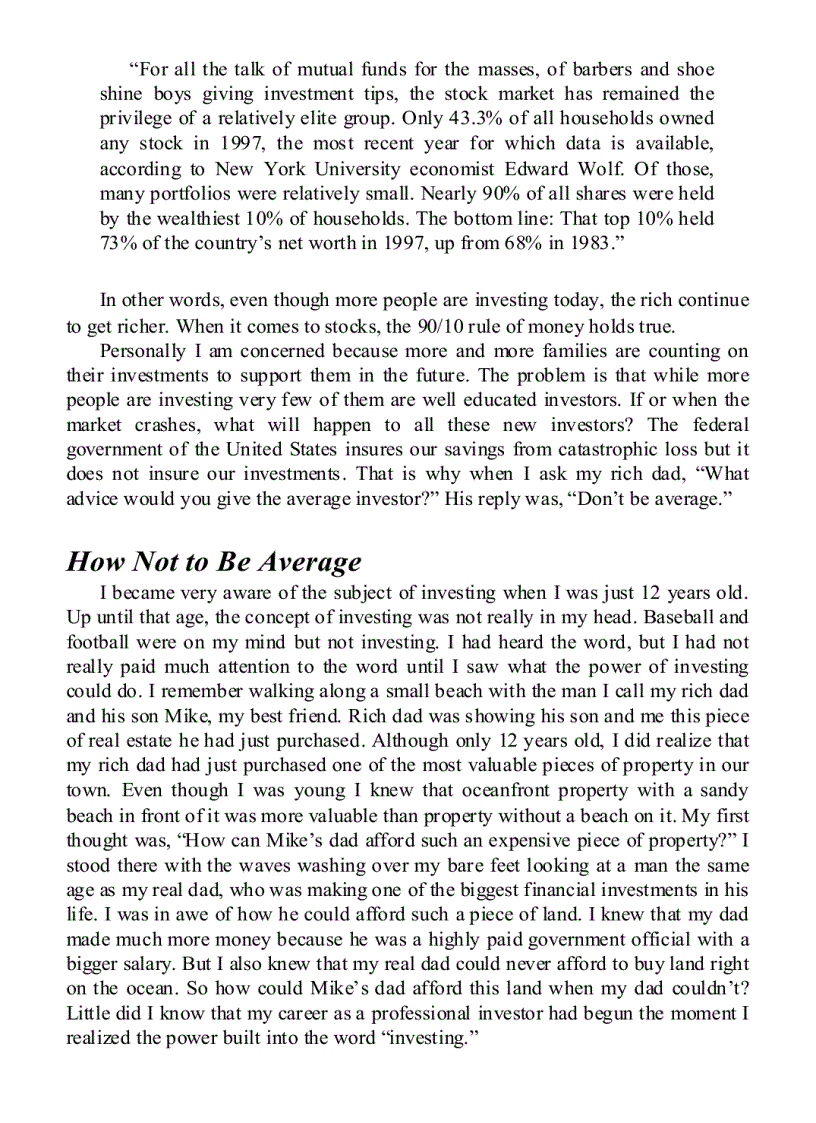 image for page Rich Dad s Guide to Investing Dạy con làm giàu tập 3