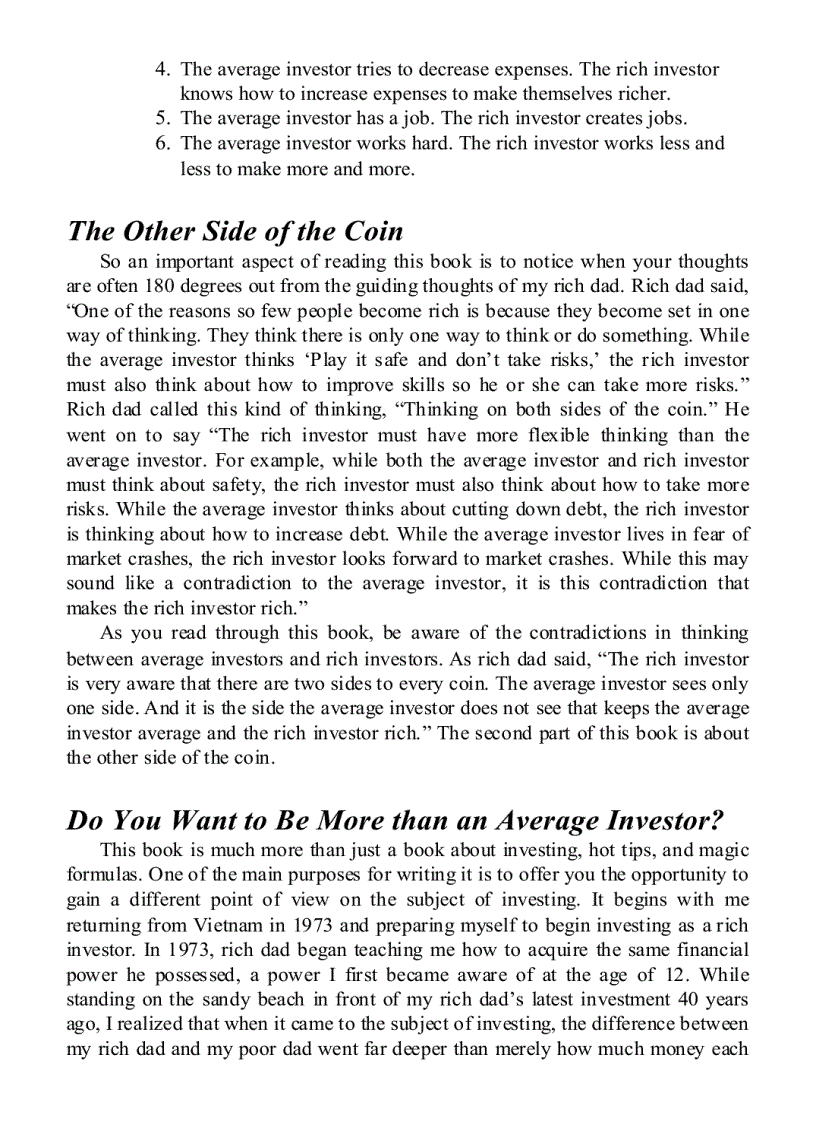 image for page Rich Dad s Guide to Investing Dạy con làm giàu tập 3