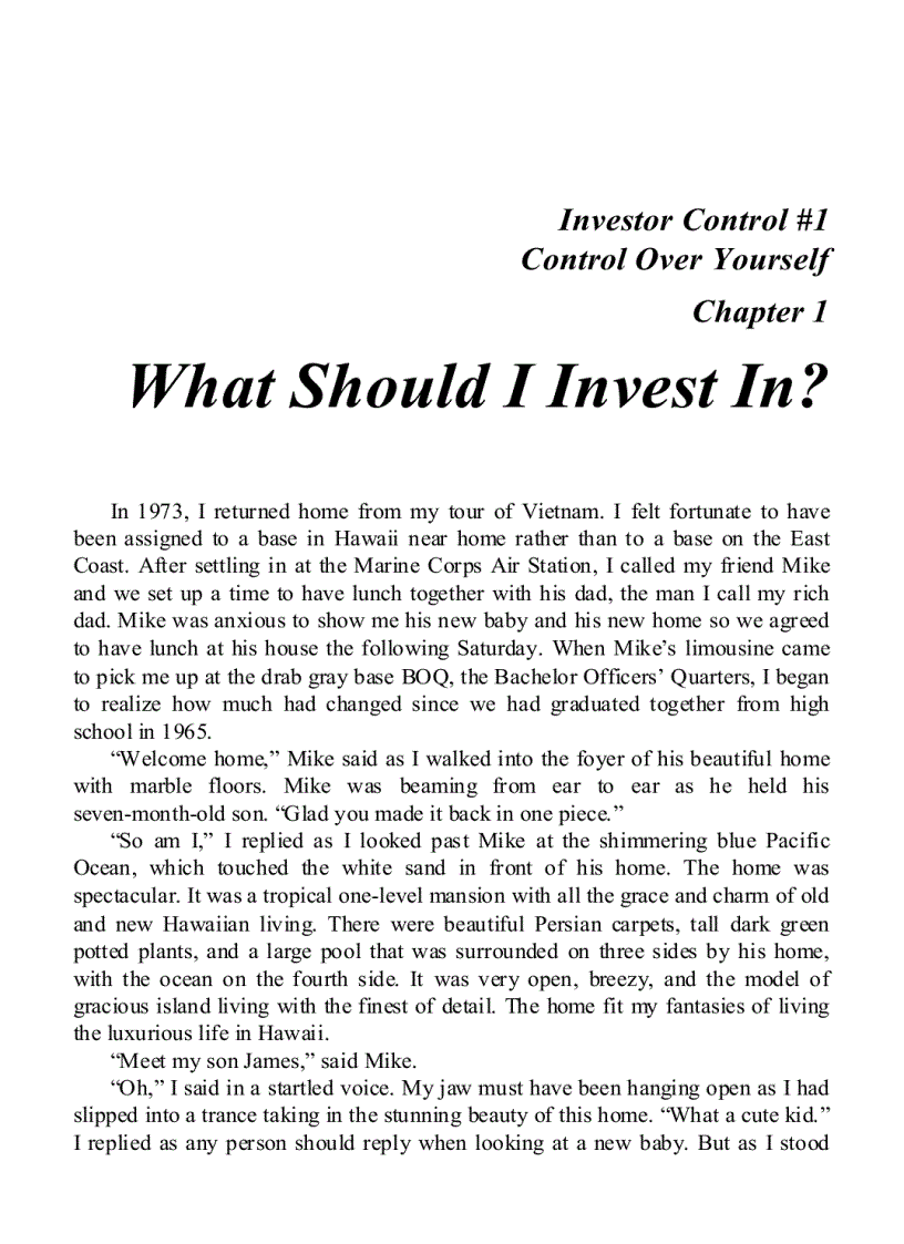 image for page Rich Dad s Guide to Investing Dạy con làm giàu tập 3