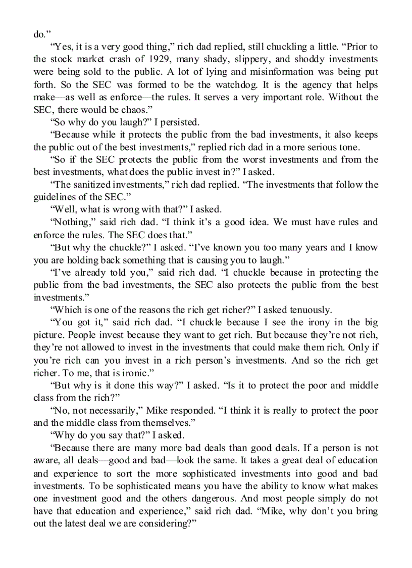 image for page Rich Dad s Guide to Investing Dạy con làm giàu tập 3