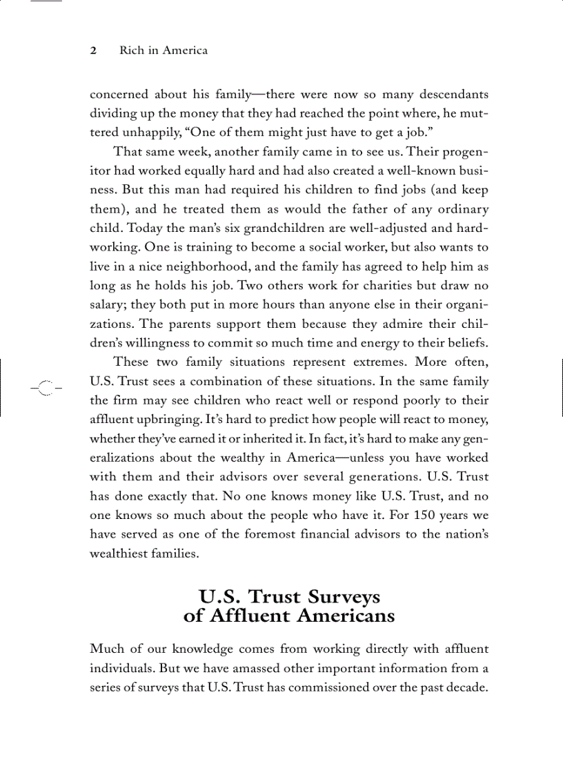 image for page Rich in America Secrets to Creating and Preserving Wealth