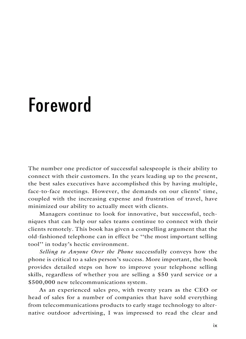 image for page Selling to Anyone over the Phone