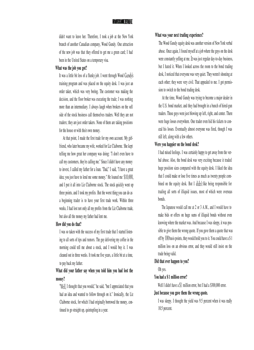 image for page Stock Market Wizards