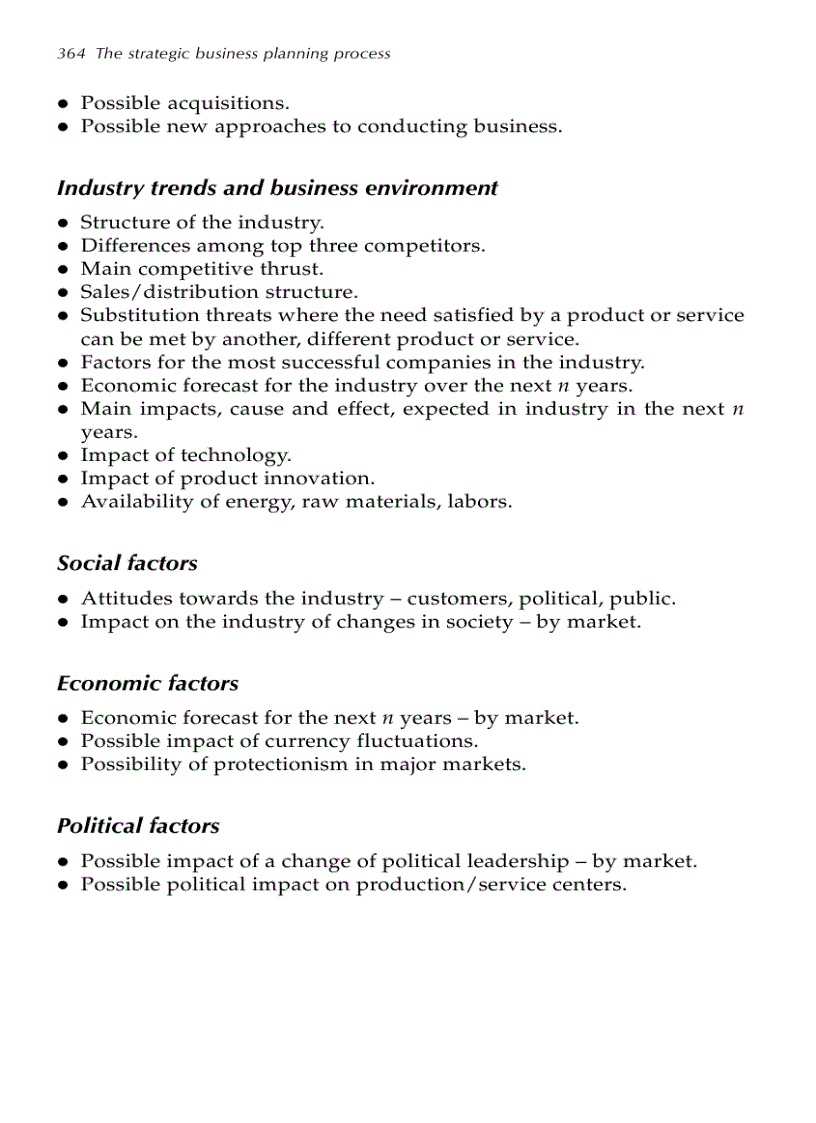 image for page Strategic Business Planning A Dynamic System for Improving Performance Competitive Advantage