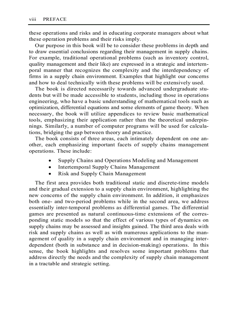 image for page Supply Chain Games Operations Management and Risk Valuation