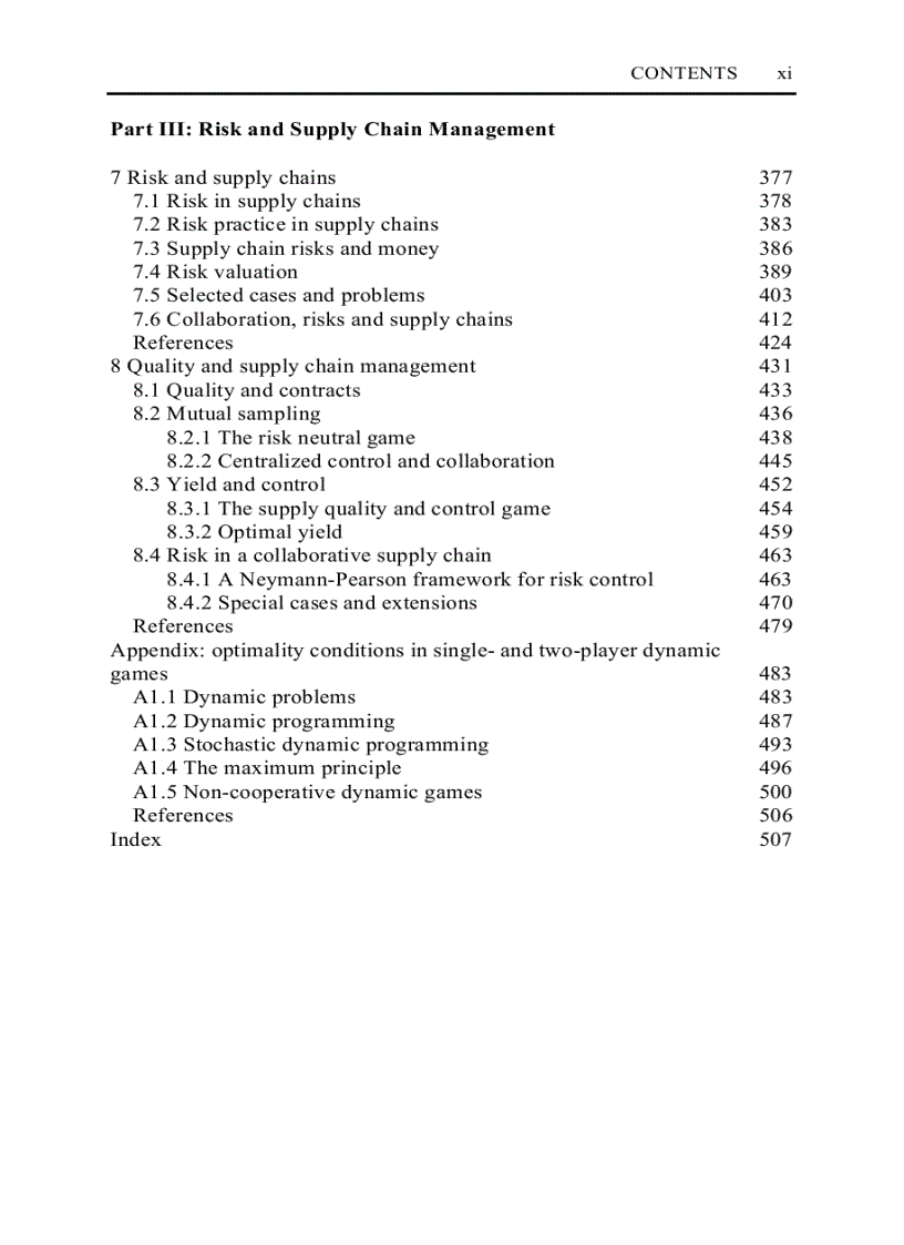 image for page Supply Chain Games Operations Management and Risk Valuation