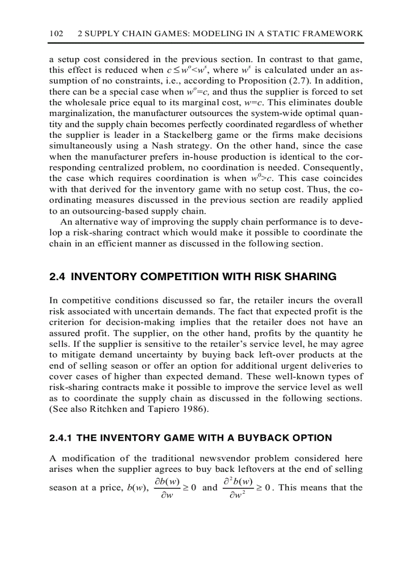 image for page Supply Chain Games Operations Management and Risk Valuation