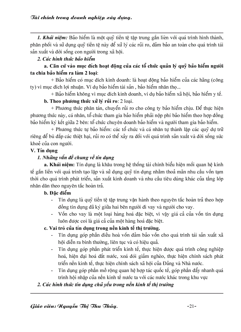 image for page Tài chính trong doanh nghiệp xây dựng