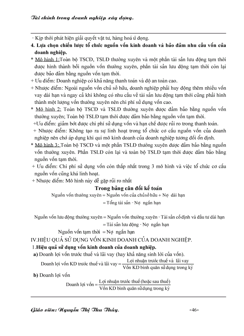 image for page Tài chính trong doanh nghiệp xây dựng