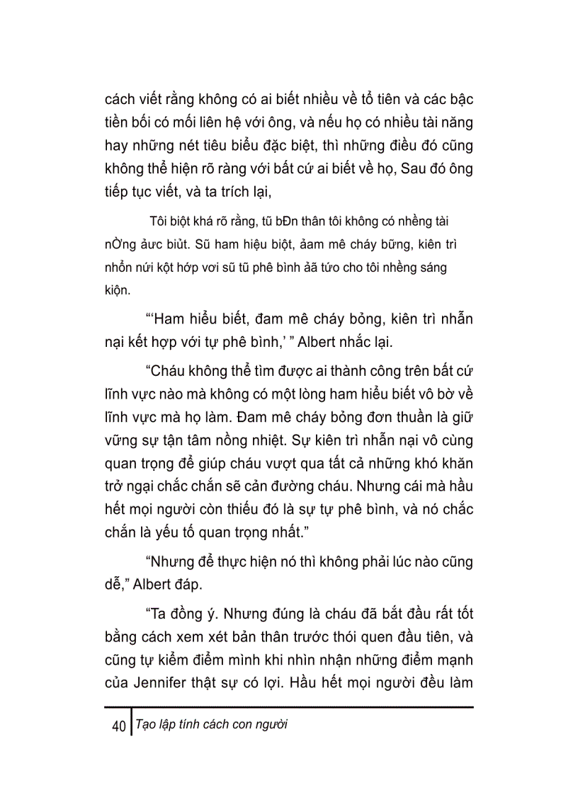 image for page Tạo lập tính cách con người