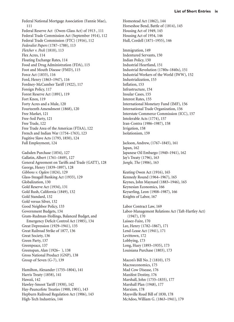 image for page The American Economy A Historical Encyclopedia