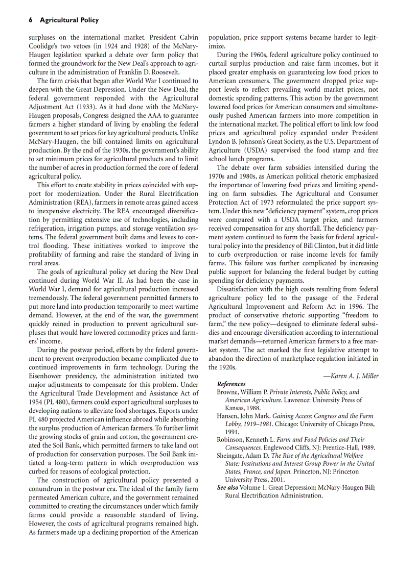 image for page The American Economy A Historical Encyclopedia