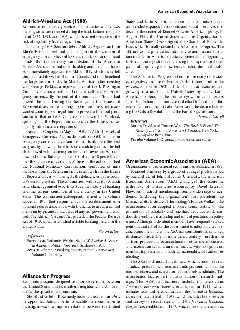 image for page The American Economy A Historical Encyclopedia