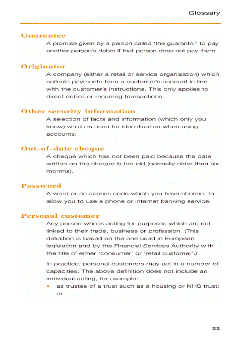 image for page The Banking Code