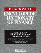 The Blackwell Encyclopedic Dictionary of Finance