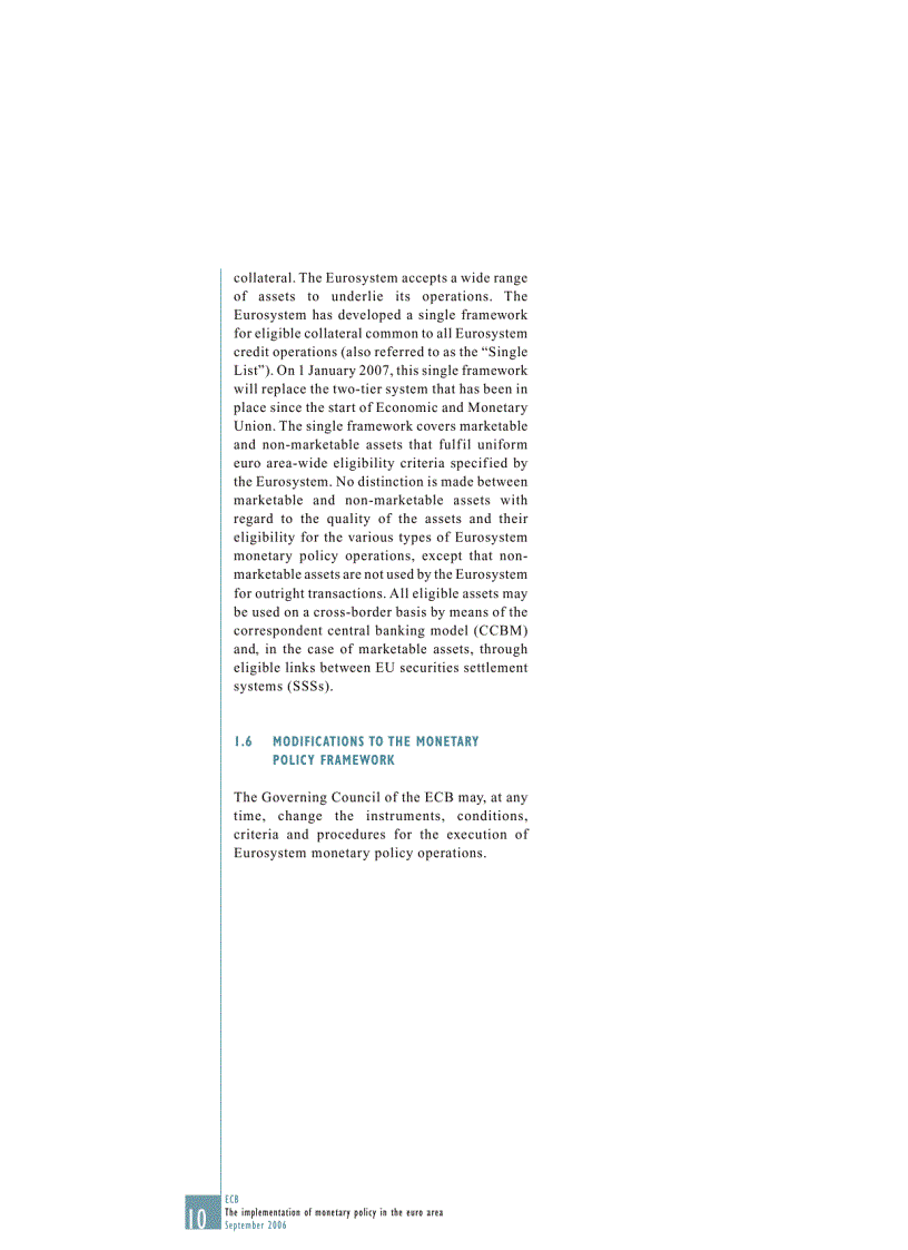 image for page The Implementation of Monetary Policy in The EURO Area