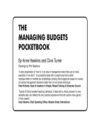 The Managing Budgets Pocketbook