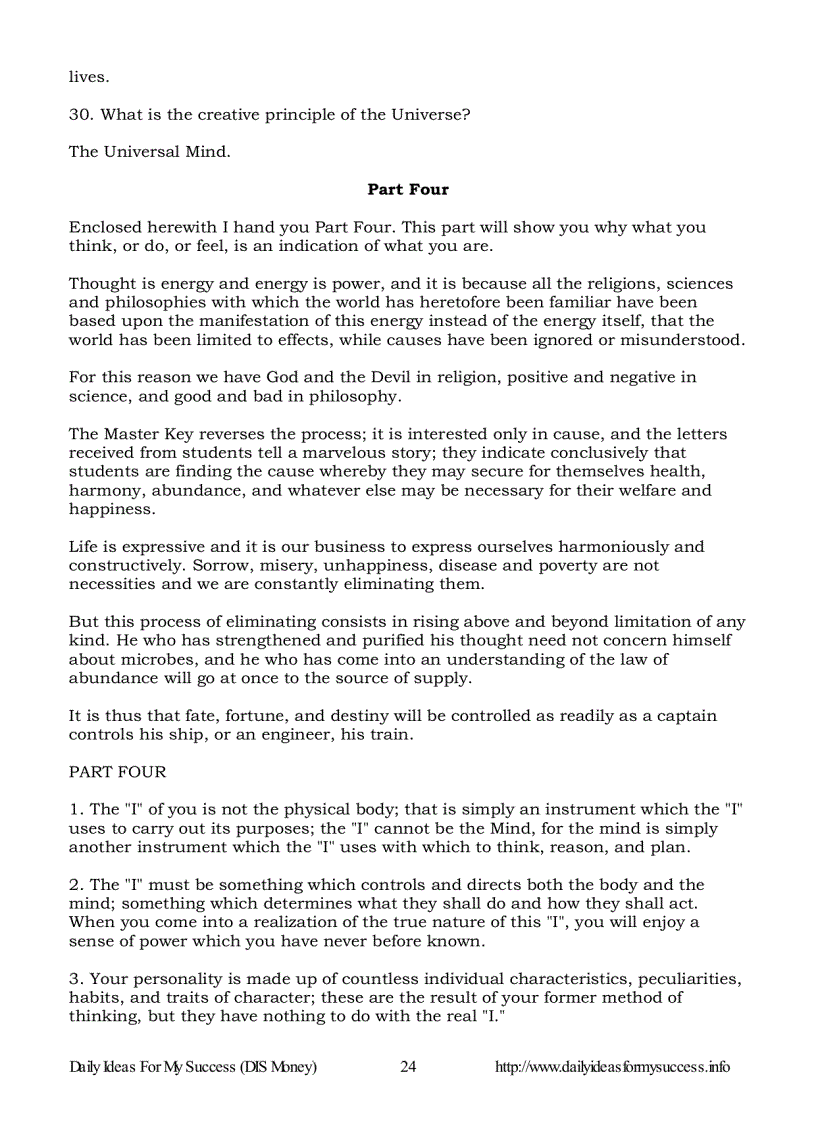 image for page The Master Key System