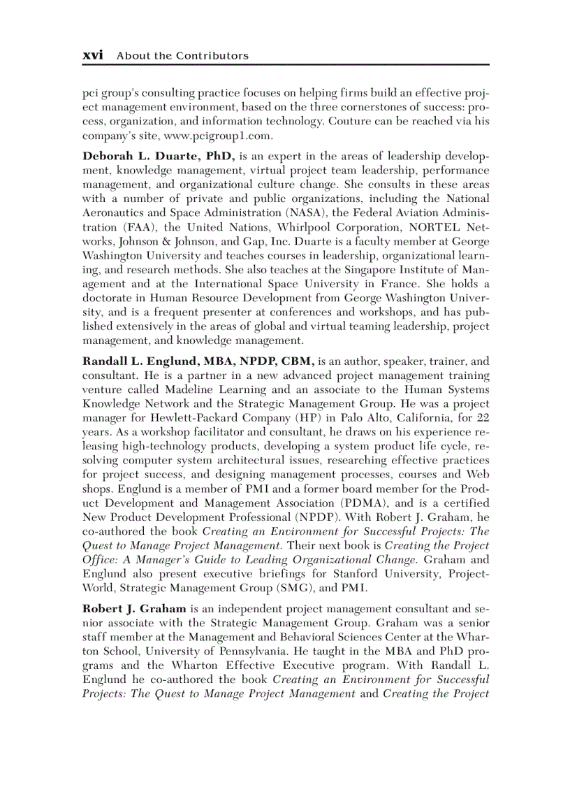 image for page The Portable MBA in Project Management