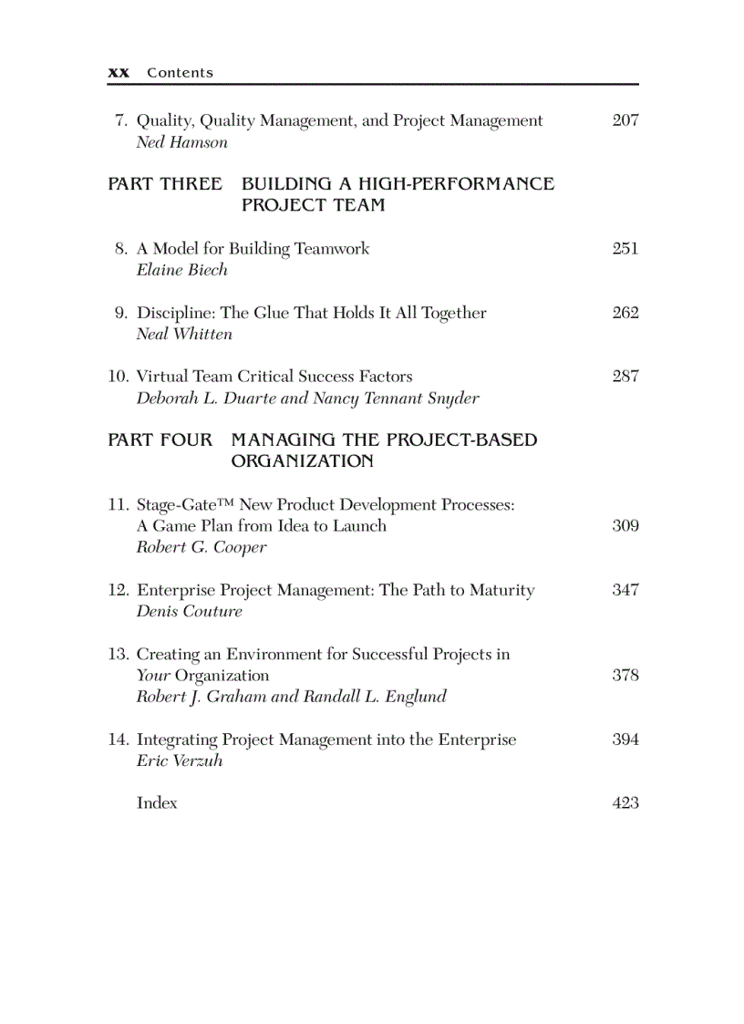 image for page The Portable MBA in Project Management