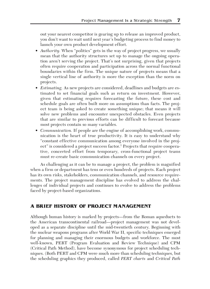 image for page The Portable MBA in Project Management