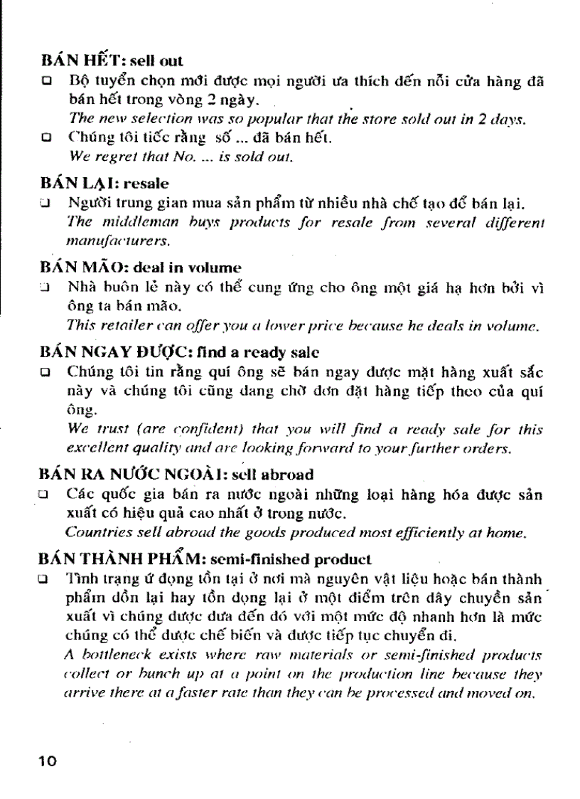 image for page Thuật ngữ kinh tế thương mại Việt Anh