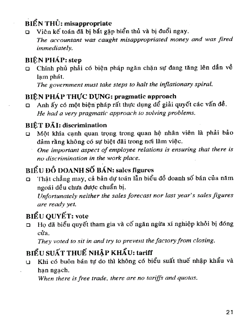 image for page Thuật ngữ kinh tế thương mại Việt Anh