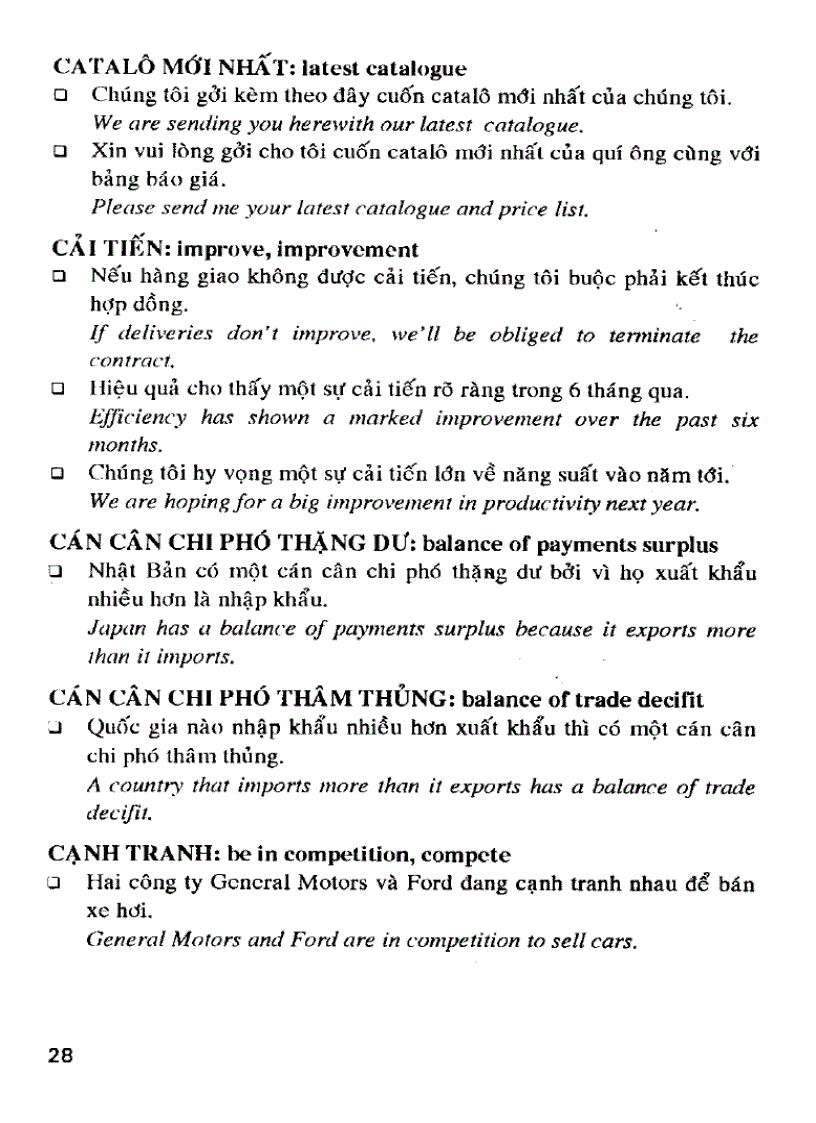 image for page Thuật ngữ kinh tế thương mại Việt Anh