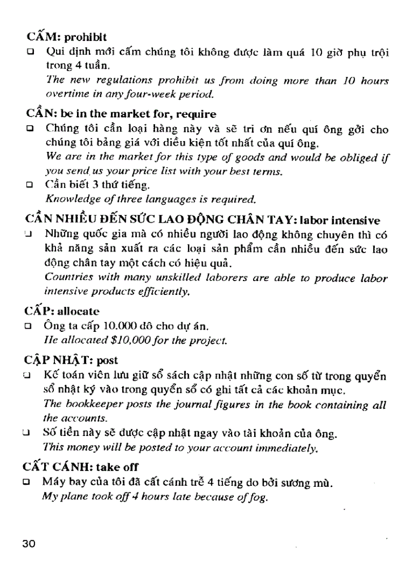 image for page Thuật ngữ kinh tế thương mại Việt Anh