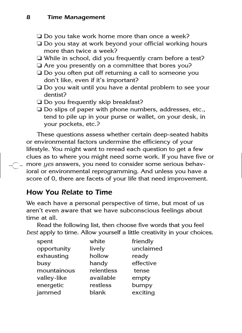 image for page Time Management