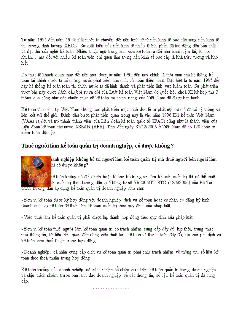 image for page Tổng hợp các bài viết về kế toán