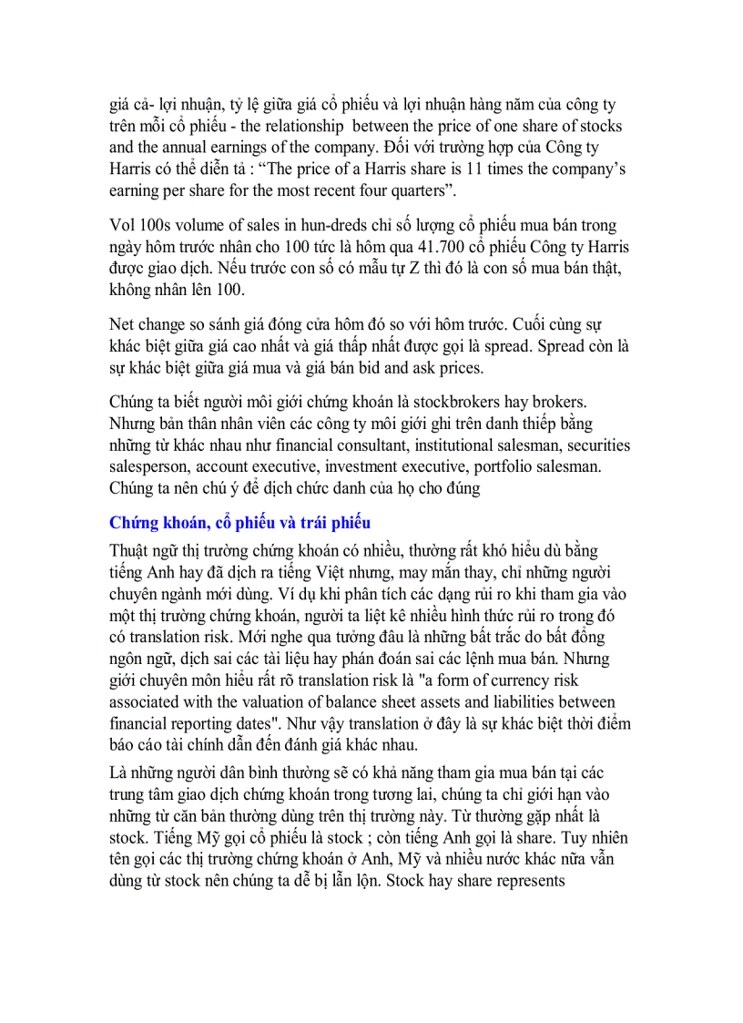 image for page Tổng quan thị trường chứng khoán