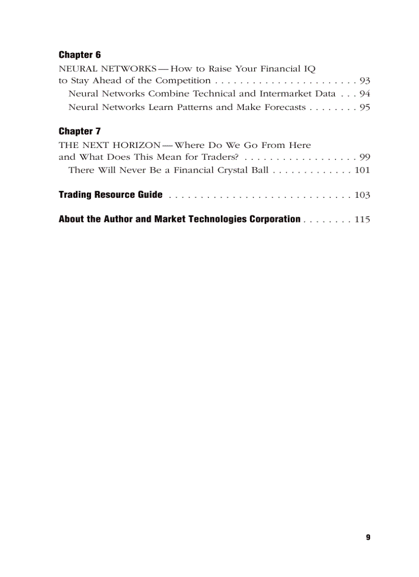 image for page Trend Forecasting with Technical Analysis
