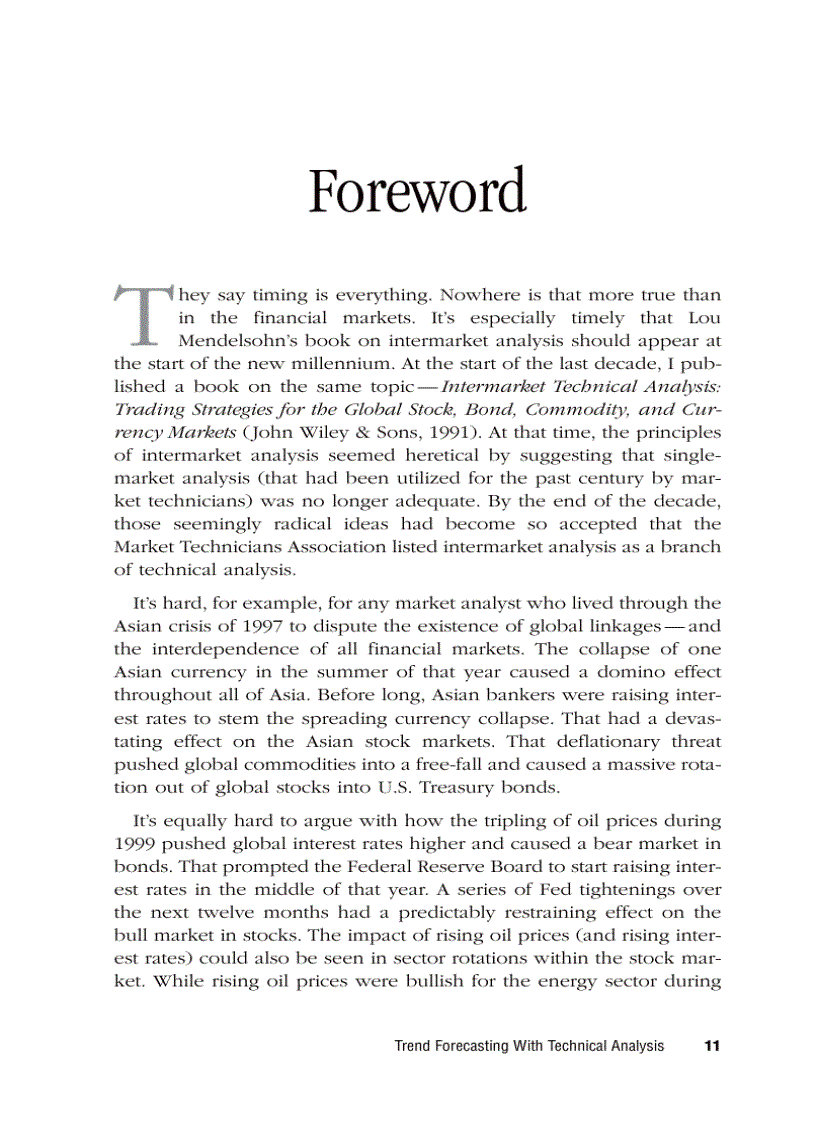 image for page Trend Forecasting with Technical Analysis