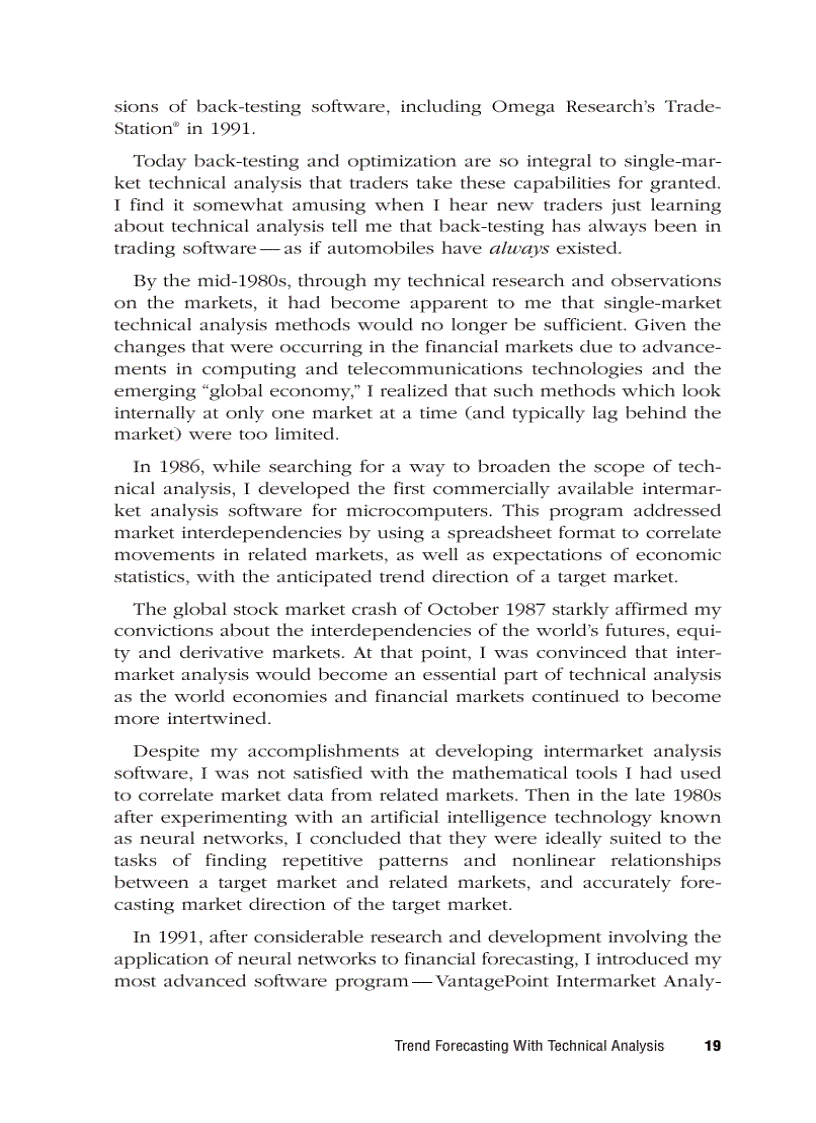 image for page Trend Forecasting with Technical Analysis