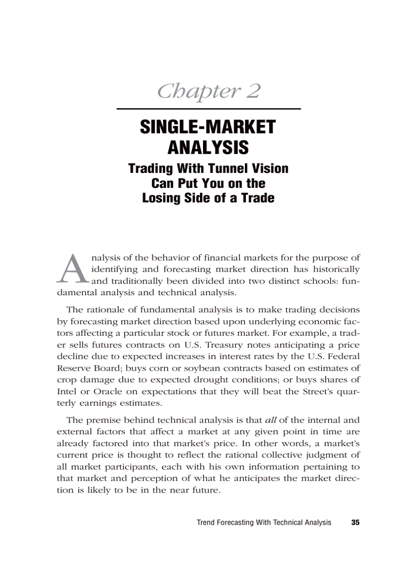 image for page Trend Forecasting with Technical Analysis