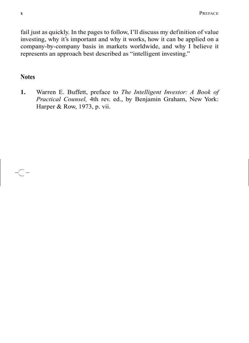 image for page Value Investing Today Third Edition