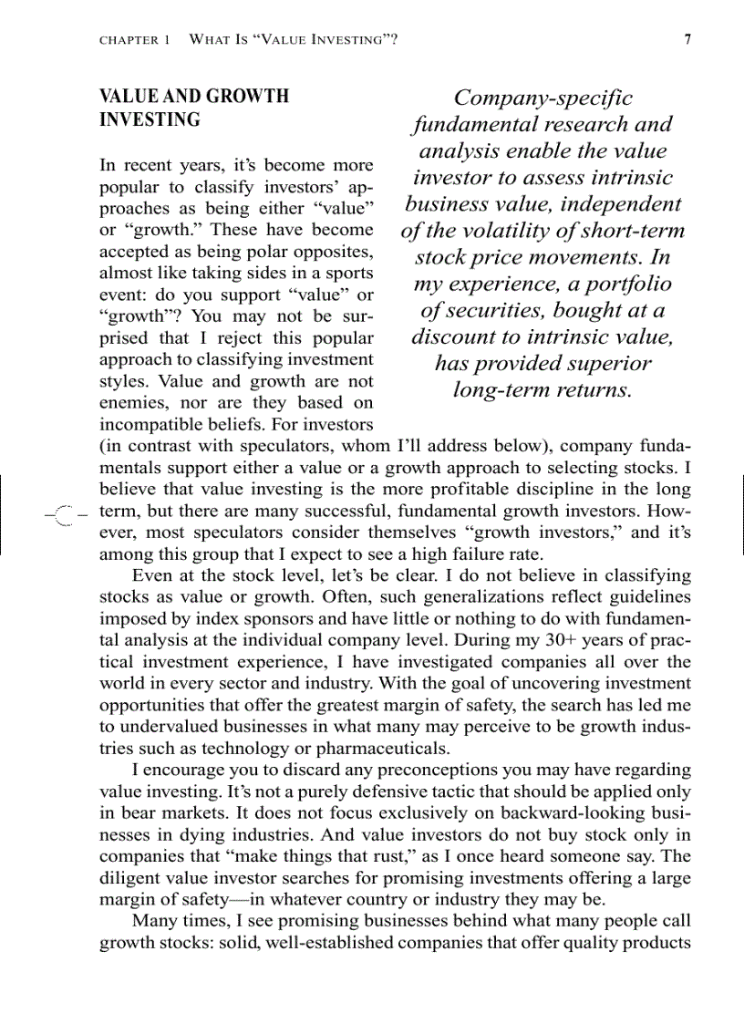 image for page Value Investing Today Third Edition