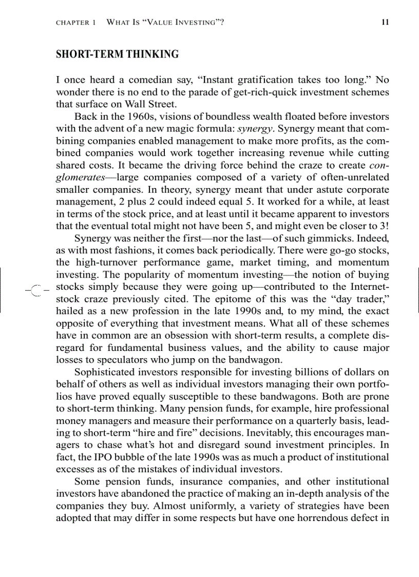 image for page Value Investing Today Third Edition