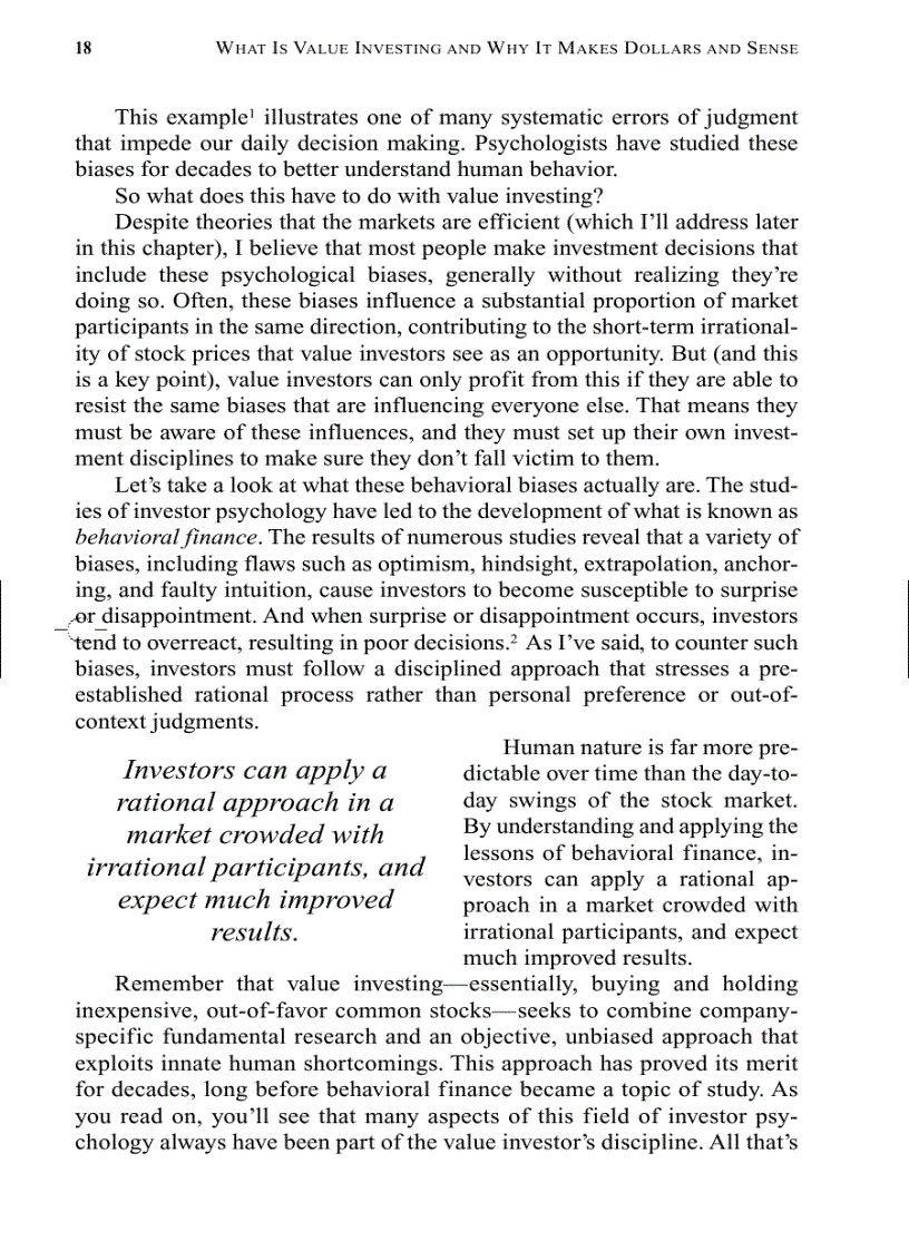 image for page Value Investing Today Third Edition