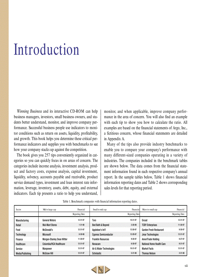 image for page Winning Business How to Use Financial Analysis and Benchmarks to Outscore Your Competition