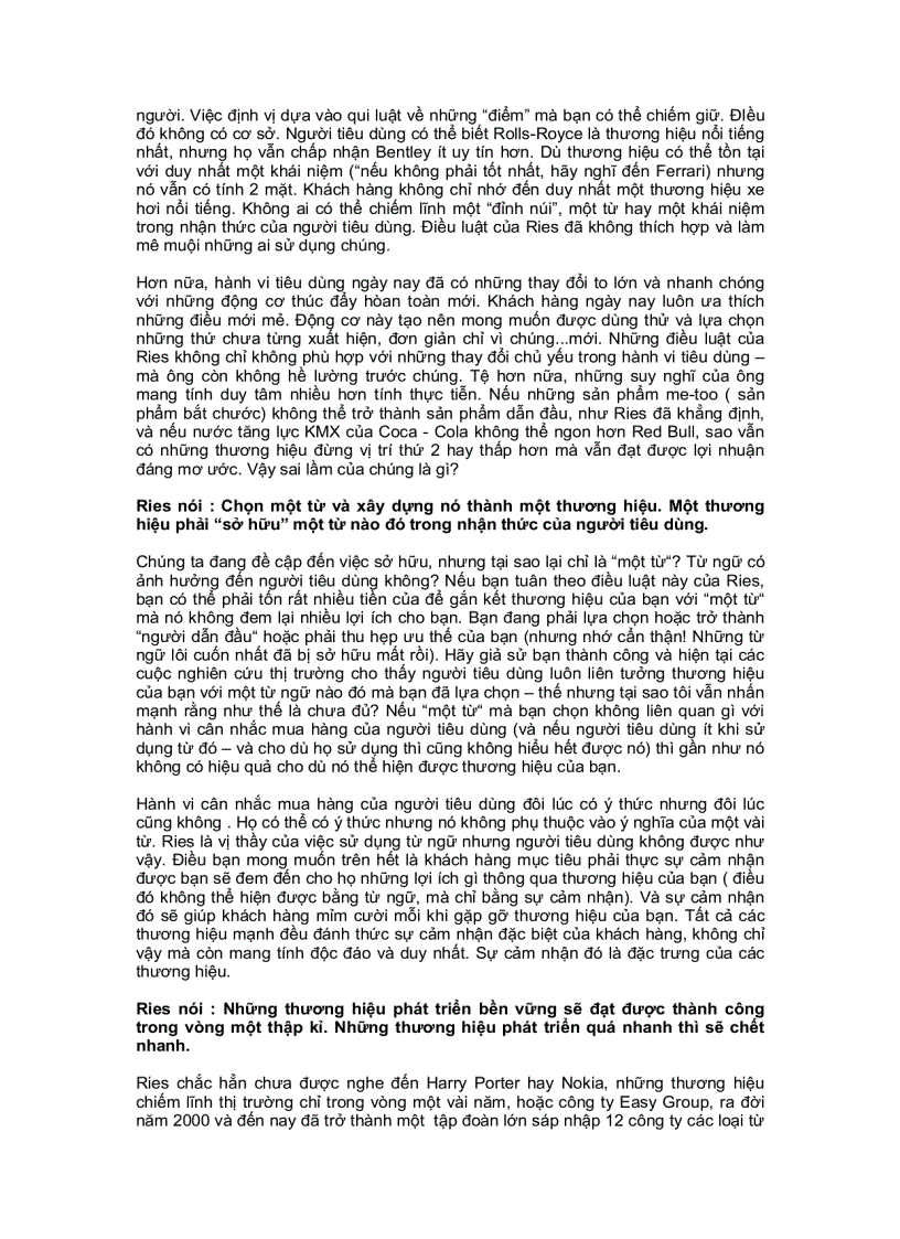 image for page Al ries có thể nguy hiểm cho thương hiệu của bạn